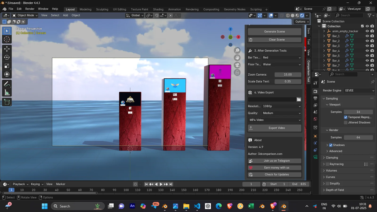 3D Data Comparison screenshot 3
