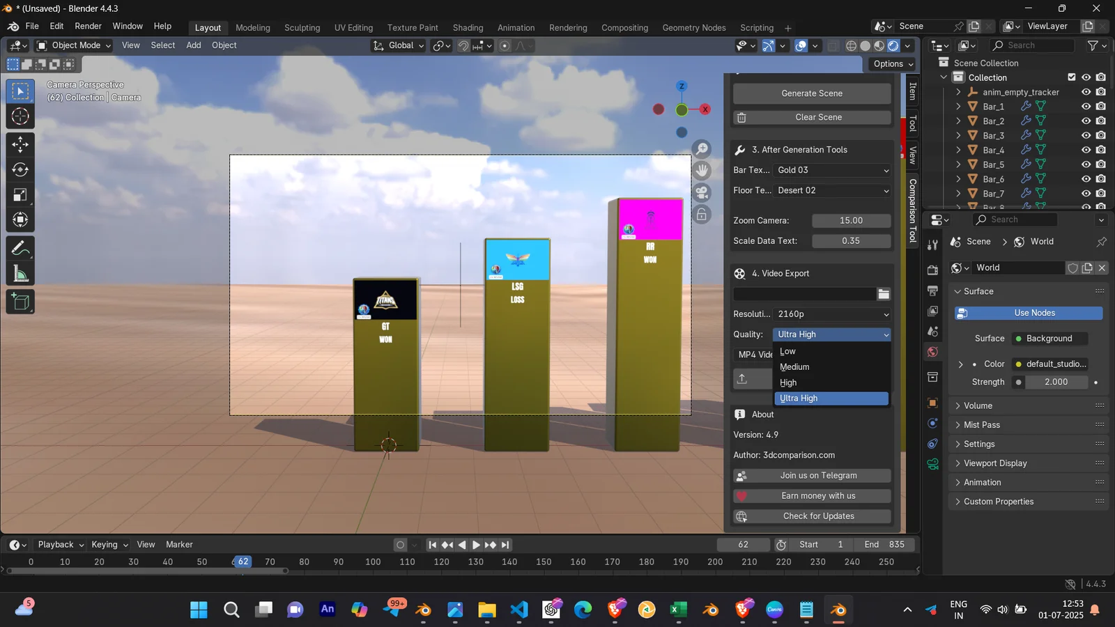 3D Data Comparison screenshot 5