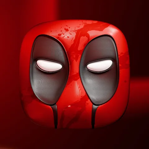 3D Deadpool Icon - Blender 3d models
