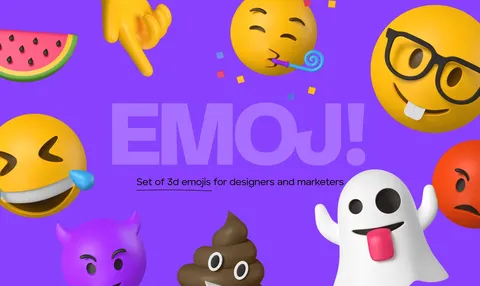 3D Emoji - Blender 3d models