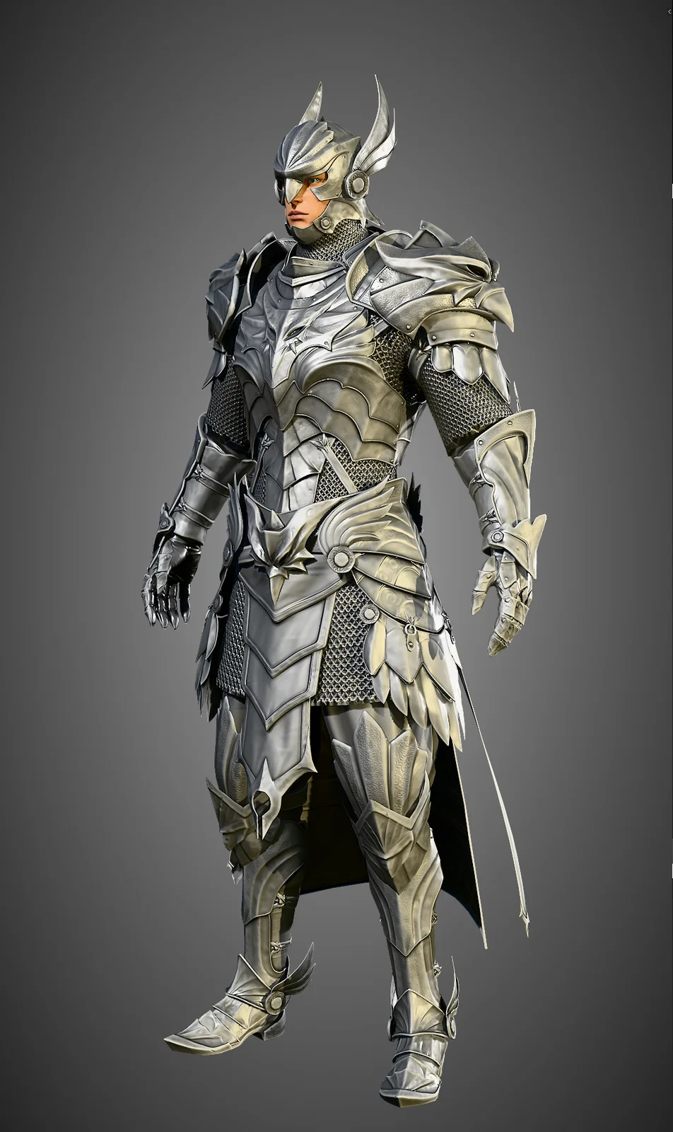 Game Character Armor Modeling screenshot 3