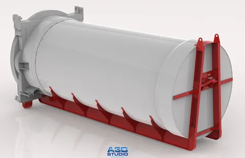 HKL Tanker Frame - Blender 3d models