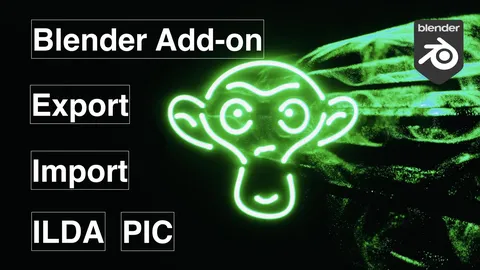 3D ILDA PIC - Blender addons