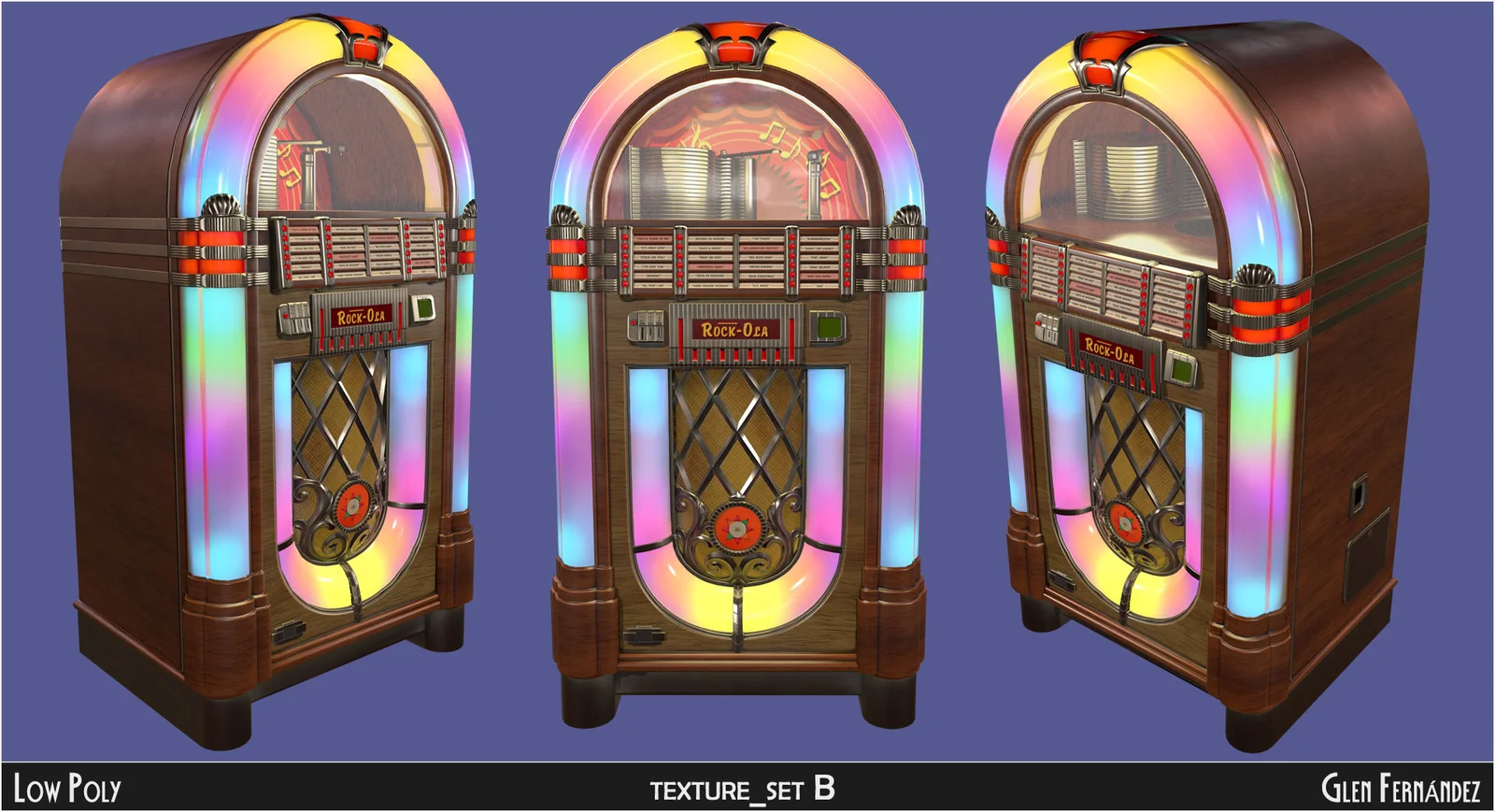 Vintage Wooden Jukebox screenshot 2