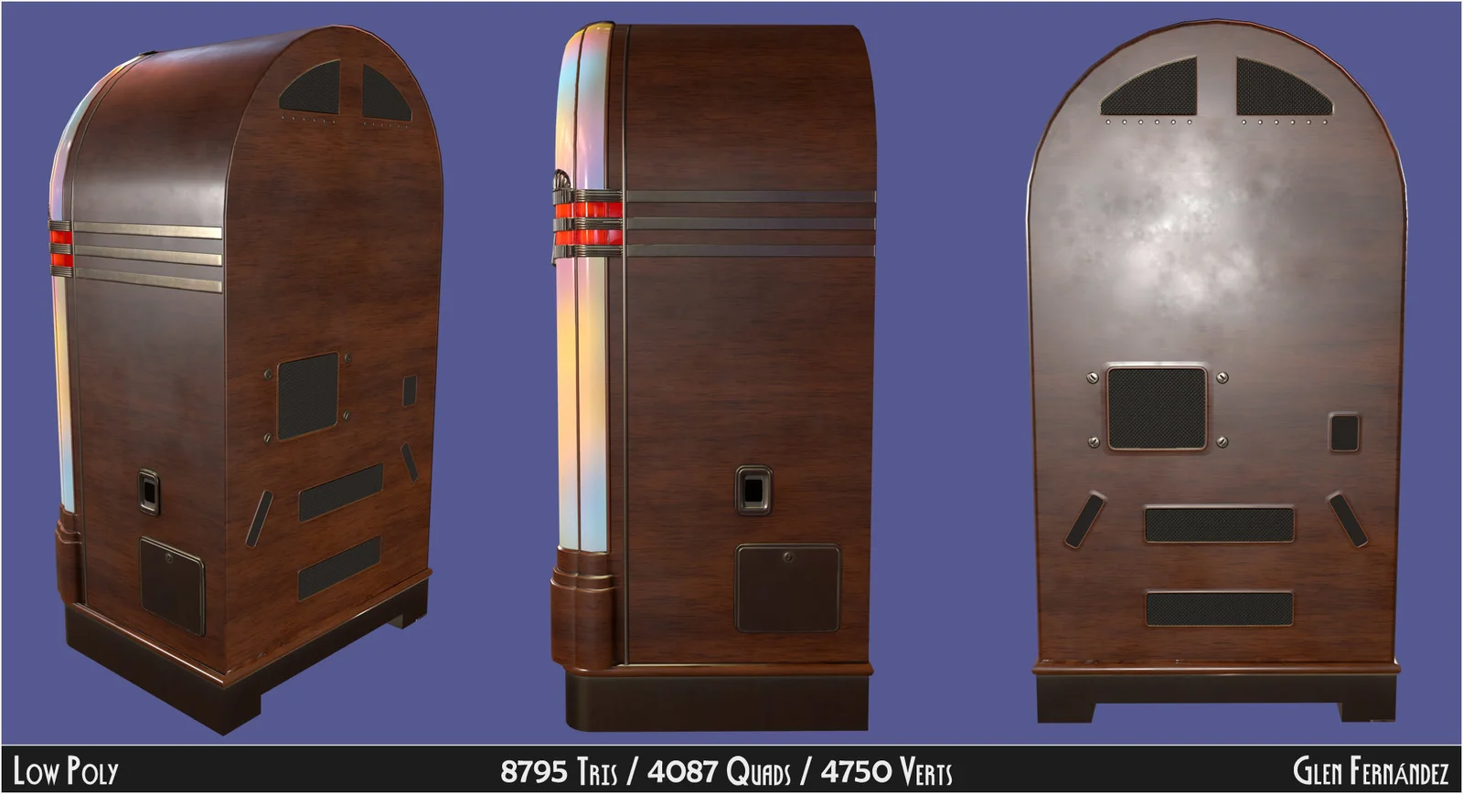 Vintage Wooden Jukebox screenshot 3