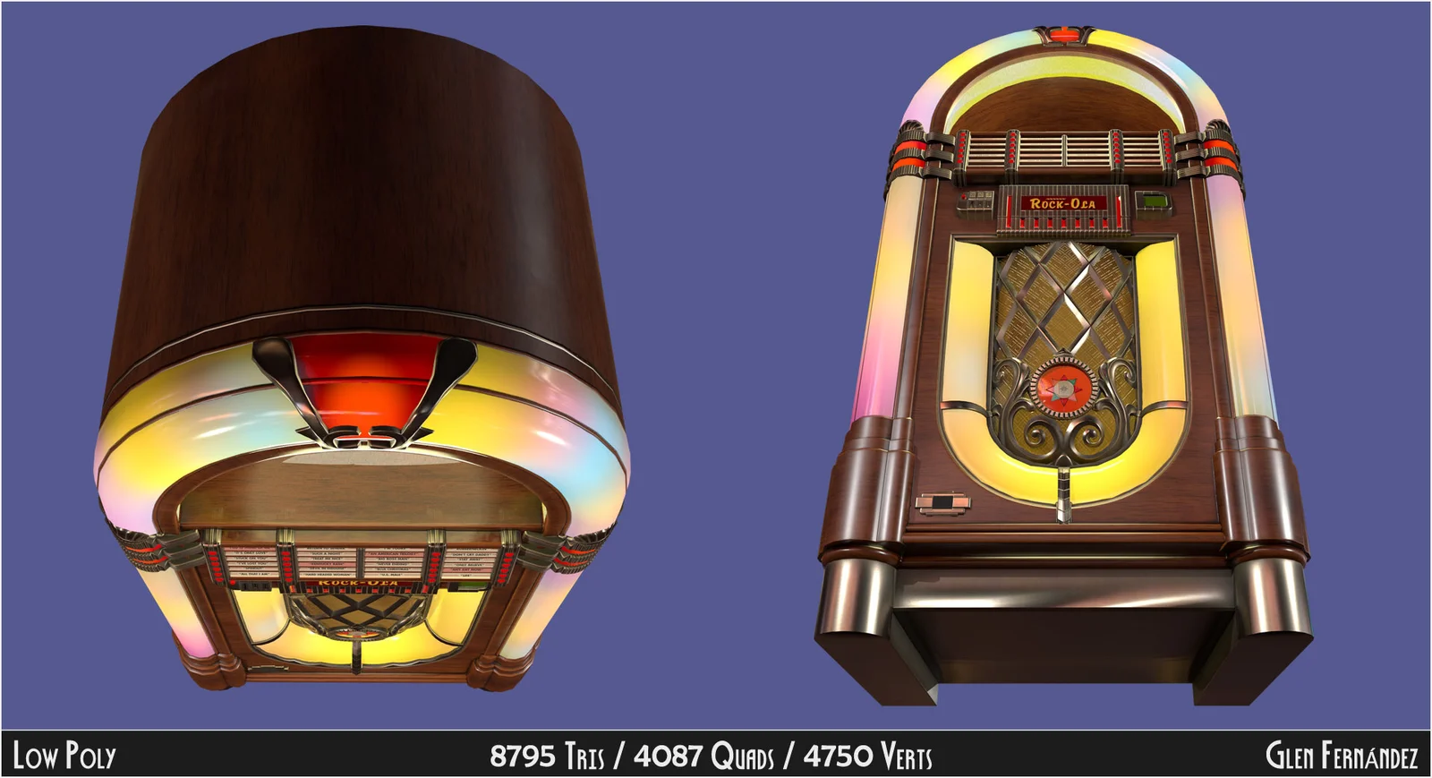 Vintage Wooden Jukebox screenshot 4