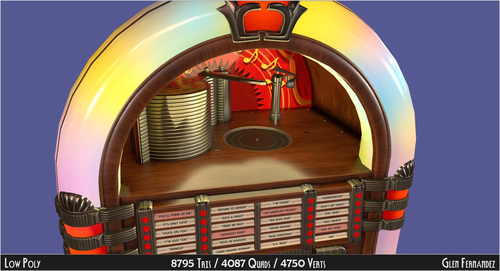 Vintage Wooden Jukebox screenshot 5