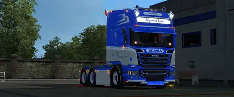 Scania V8 Elytrans Line - Blender 3d models