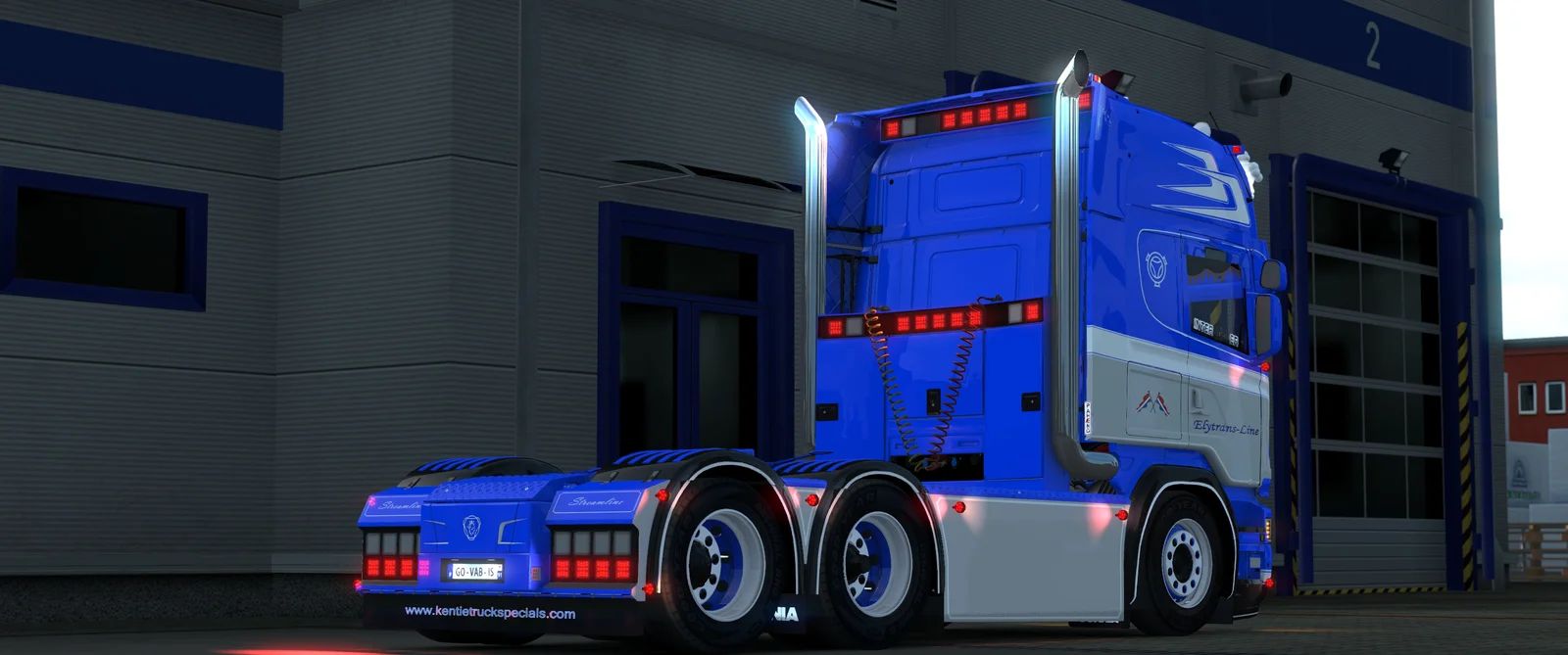 Scania V8 Elytrans Line screenshot 2