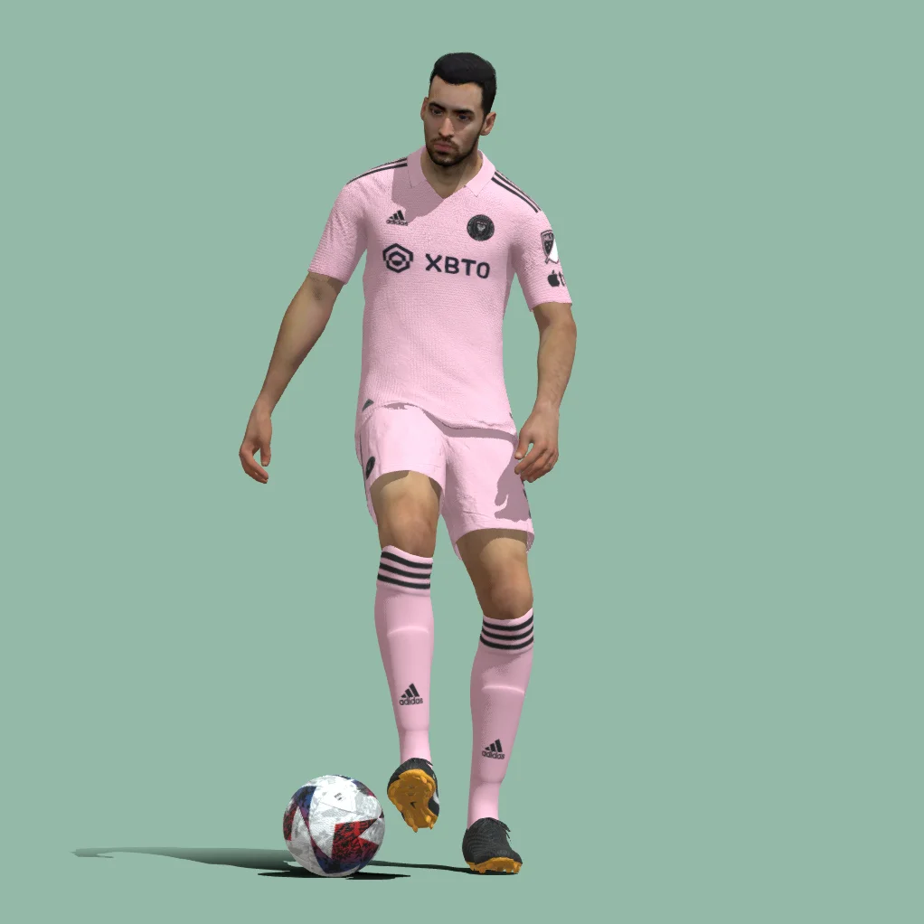 Sergio Busquets Miami Model screenshot 2