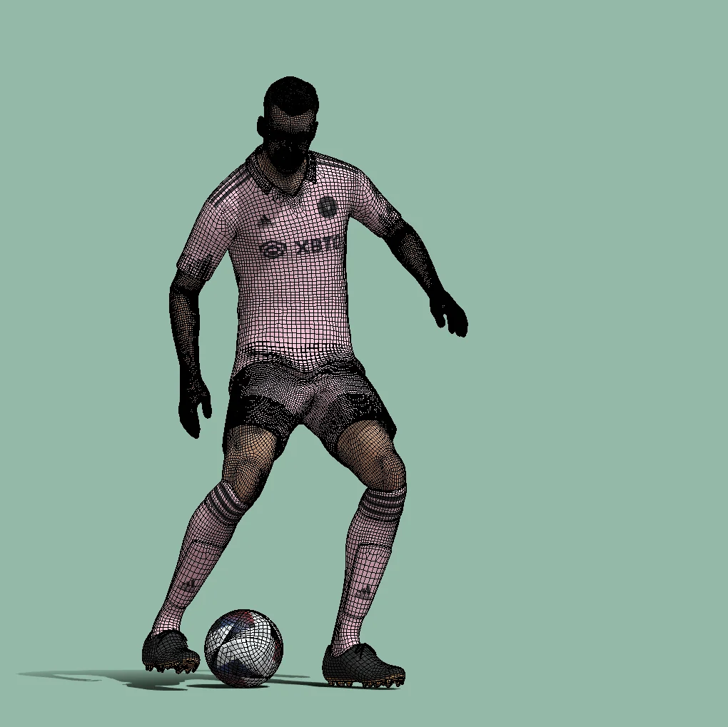 Sergio Busquets Miami Model screenshot 4