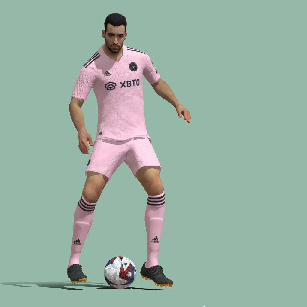 Sergio Busquets Miami Model screenshot 7