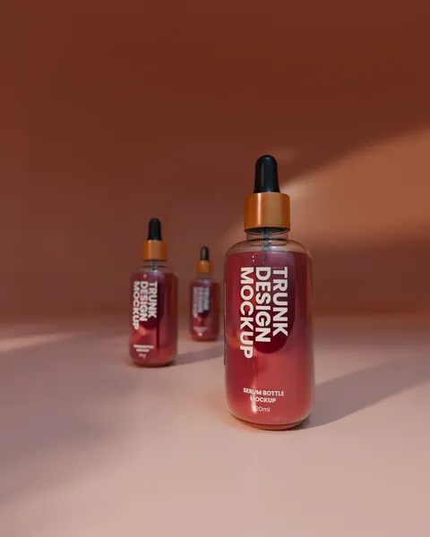 Serum Bottle - Blender 3d models