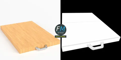 Wooden Cutting Board - Blender 3d models