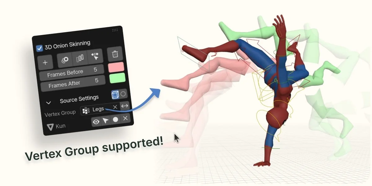 3D Onion Skinning screenshot 5