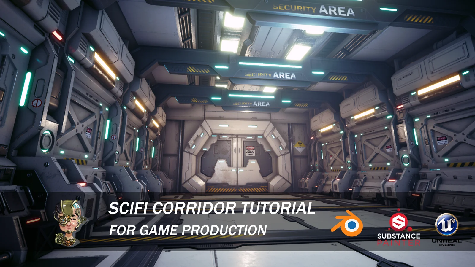 Sci-Fi Corridor Tutorial screenshot 2