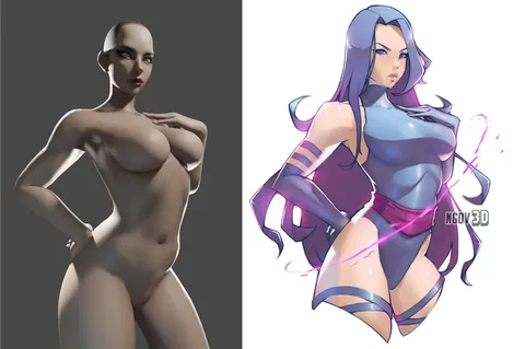 3D Posable Mannequin - Blender 3d models