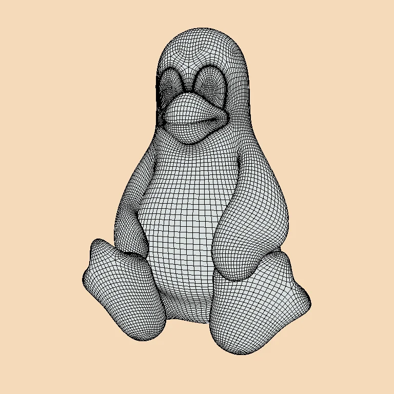 Tux Model screenshot 2