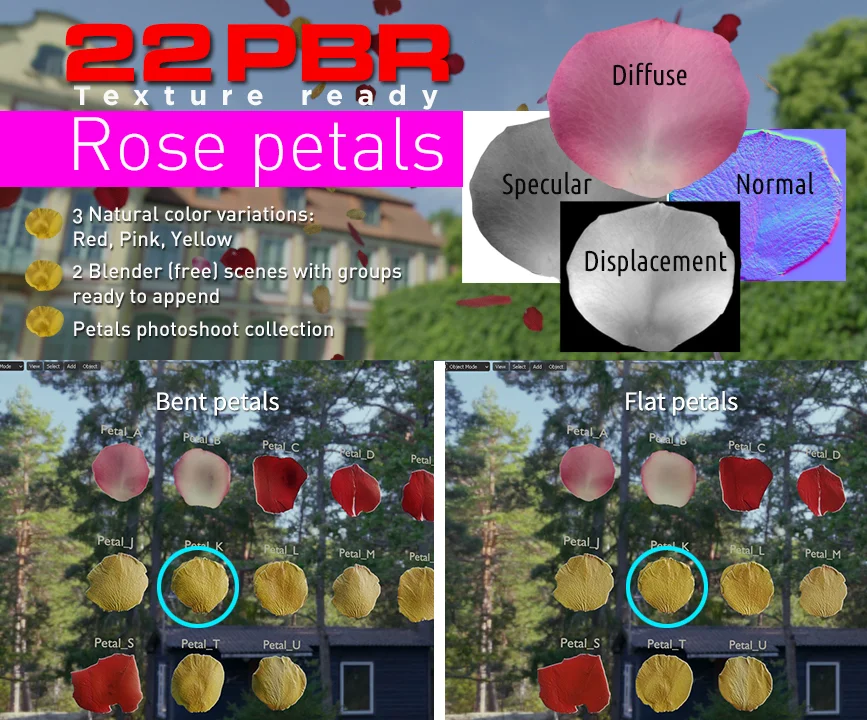 3D Rose Petals screenshot 2