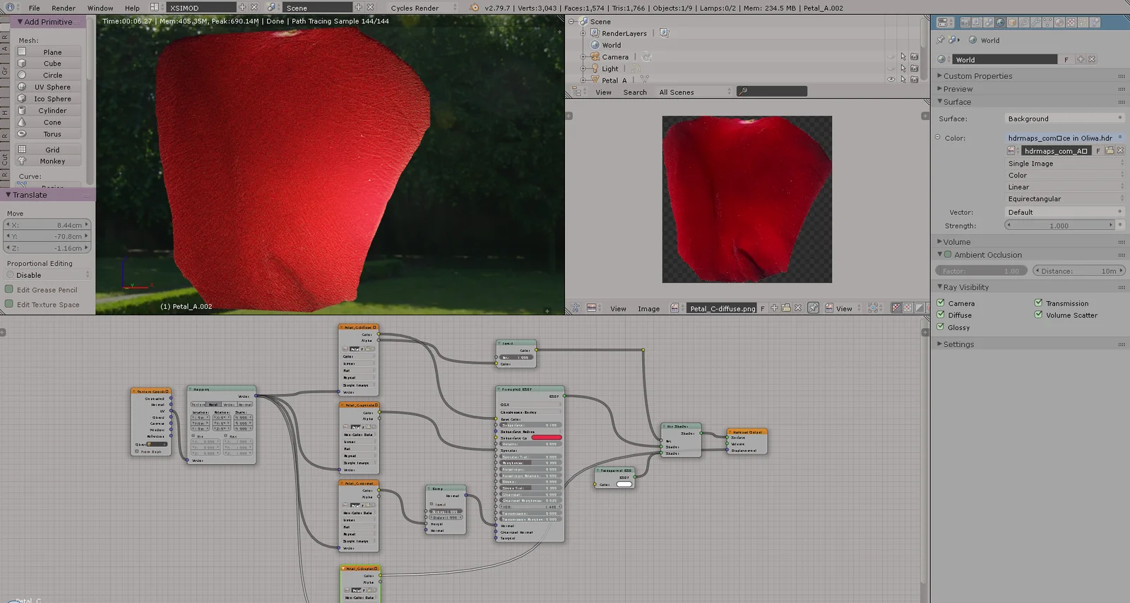 3D Rose Petals screenshot 6