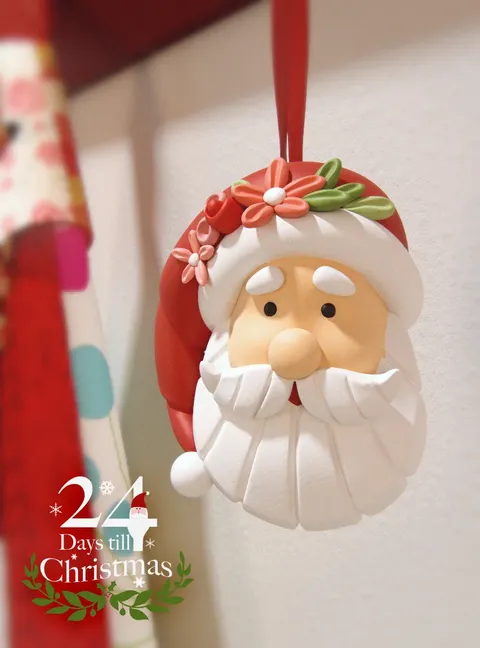 Christmas Decoration Santa - Blender 3d models