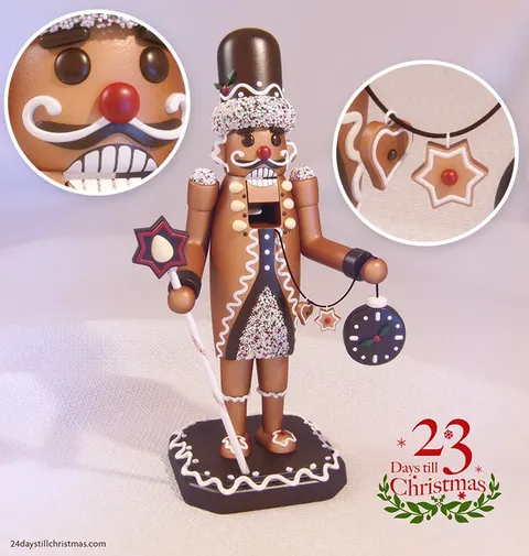 Nutcracker Scene - Blender 3d models