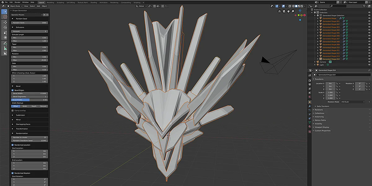 3D Shape Generator screenshot 2
