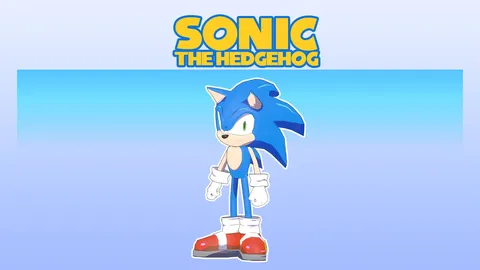 Sonic the Hedgehog - Blender 3d models