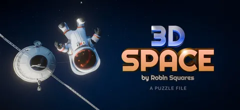 3D Space Puzzle - Blender scenes