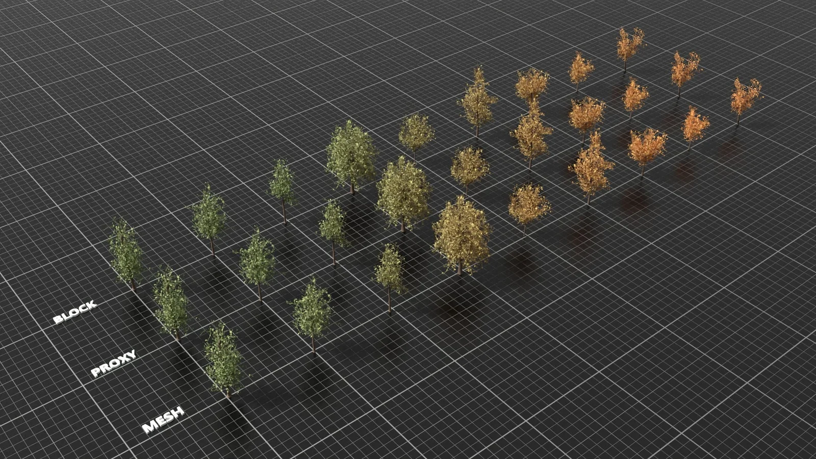 3D Tree Figures screenshot 2