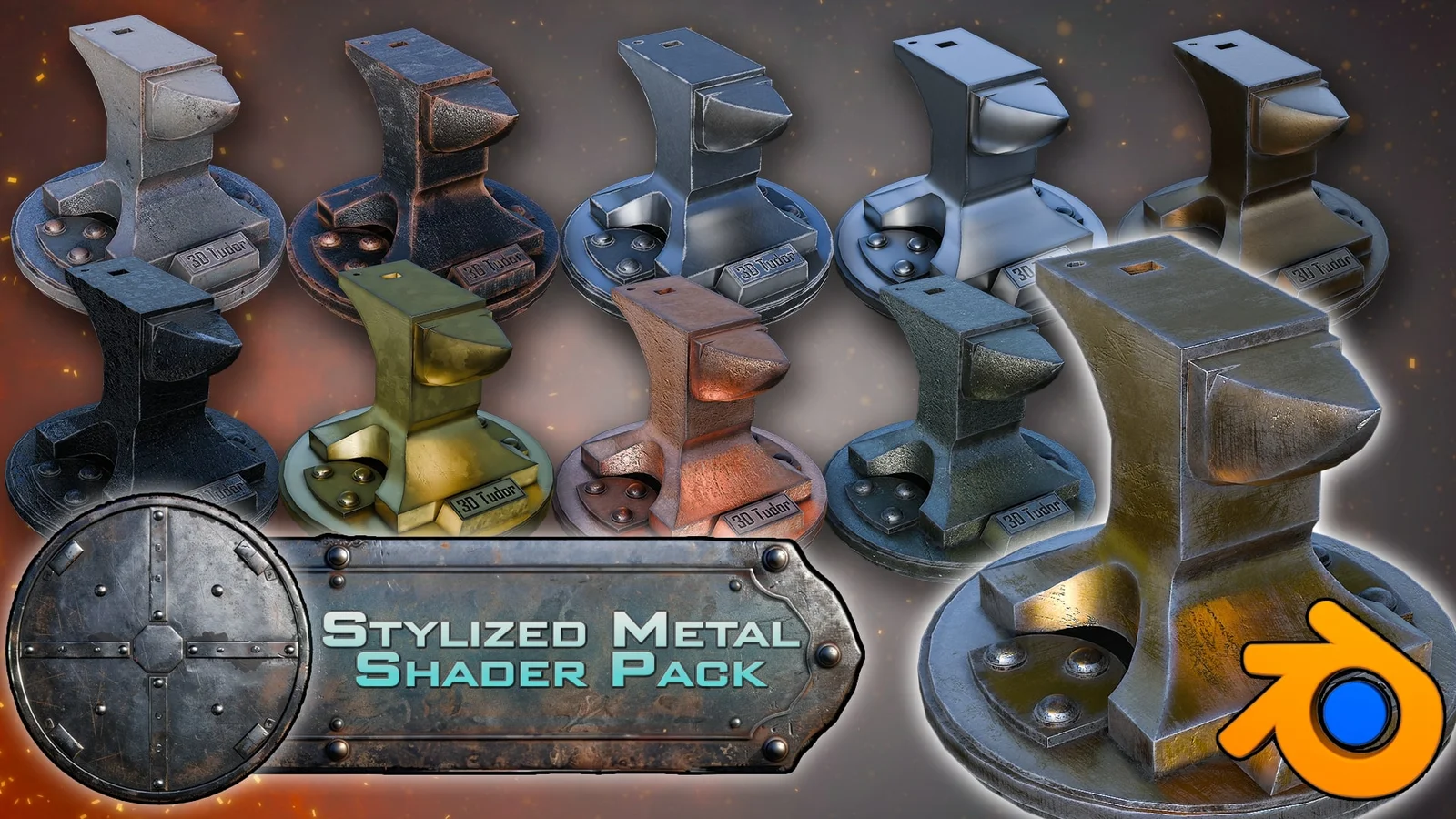 Stylized Ultimate Metal Shader screenshot 2