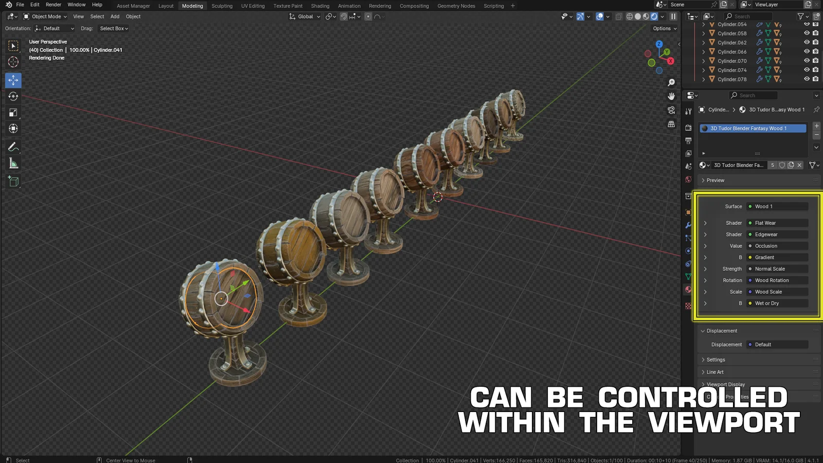 Stylized Ultimate Wood Shader screenshot 5