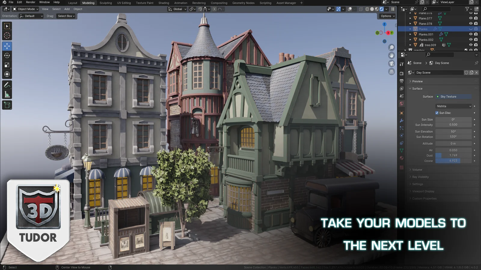 3D Tudor Massive Material Pack screenshot 4