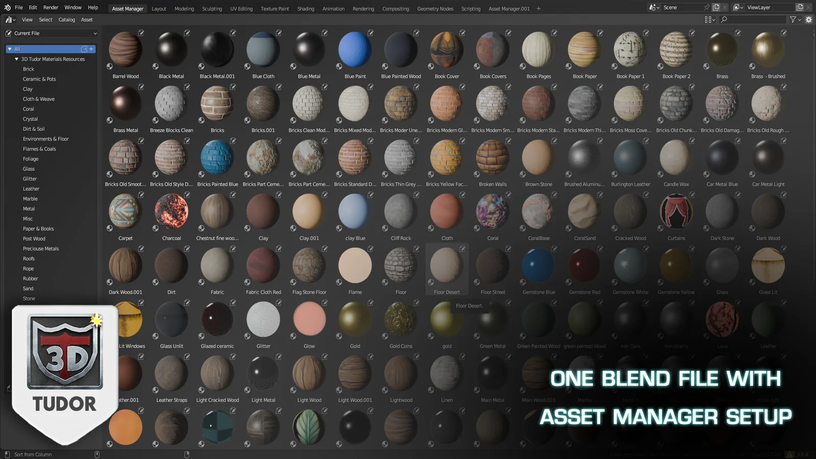 3D Tudor Massive Material Pack screenshot 6