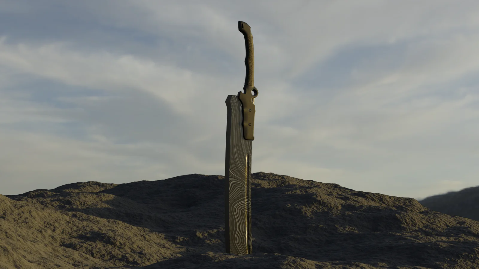 Damascus Zombie Cleaver screenshot 4