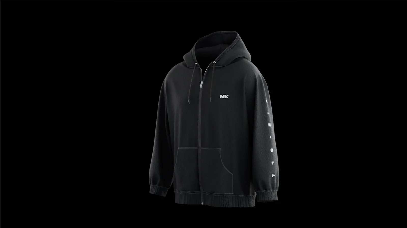 Zipper Hoodie Mockup 360 screenshot 4