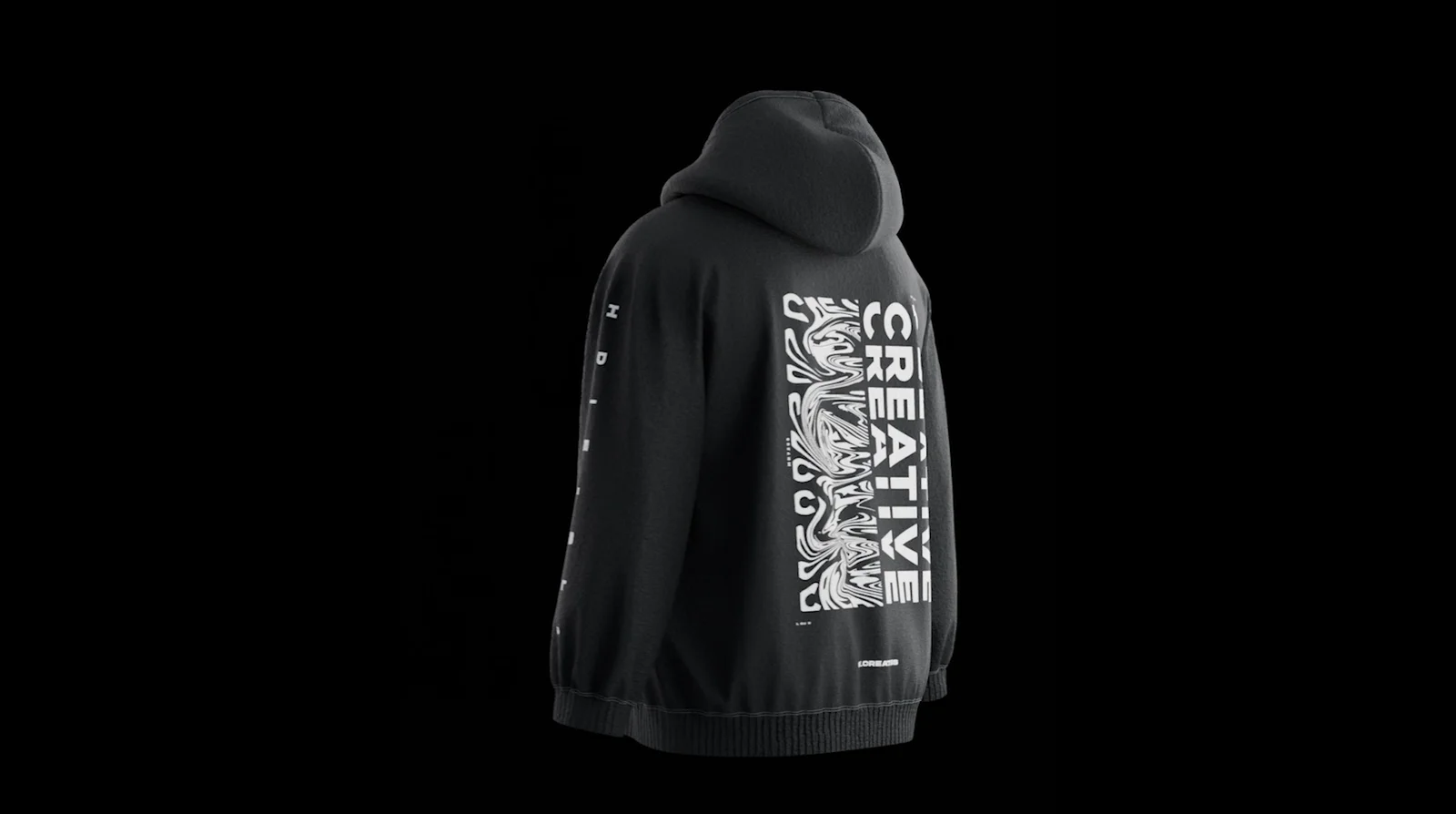 Zipper Hoodie Mockup 360 screenshot 6