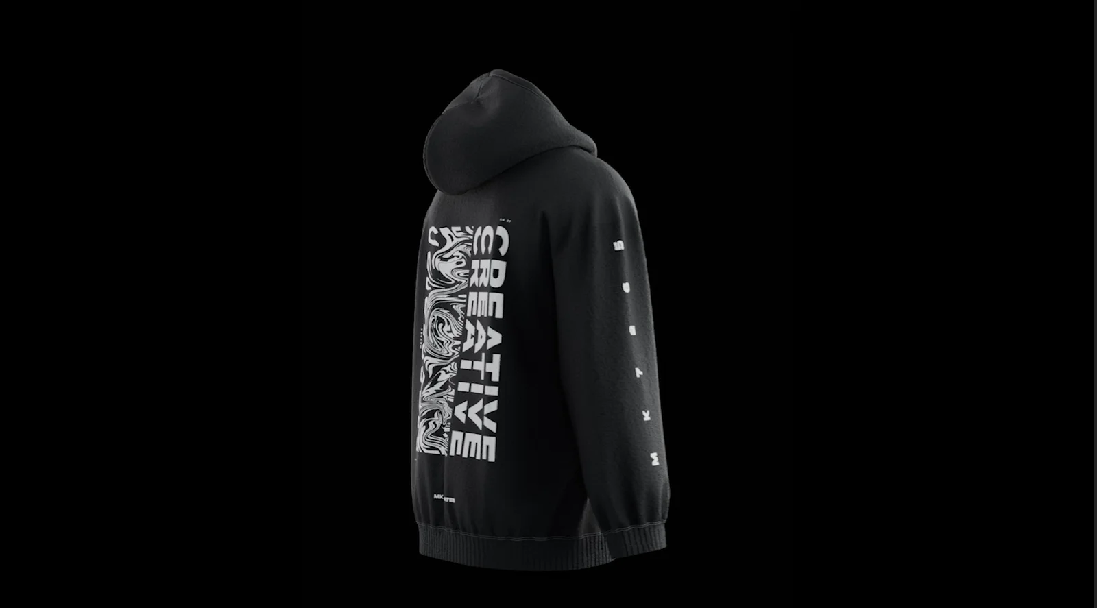 Zipper Hoodie Mockup 360 screenshot 7