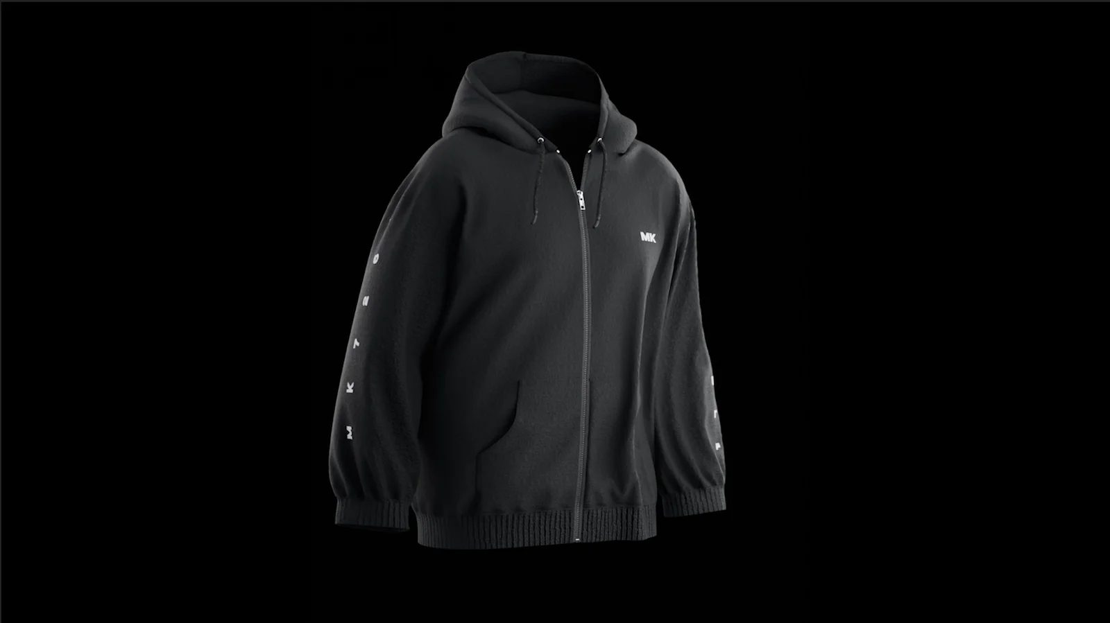 3D Zipper Hoodie Mockup screenshot 3