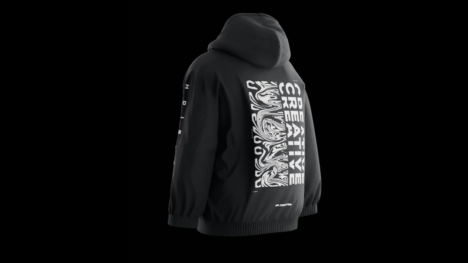 3D Zipper Hoodie Mockup screenshot 7