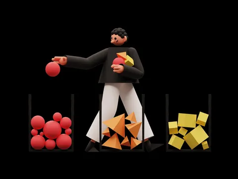 3DDD Demo Illustration - Blender scenes