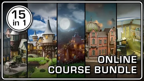 3DT Mastery Path: Bundle A - Blender tutorials & courses
