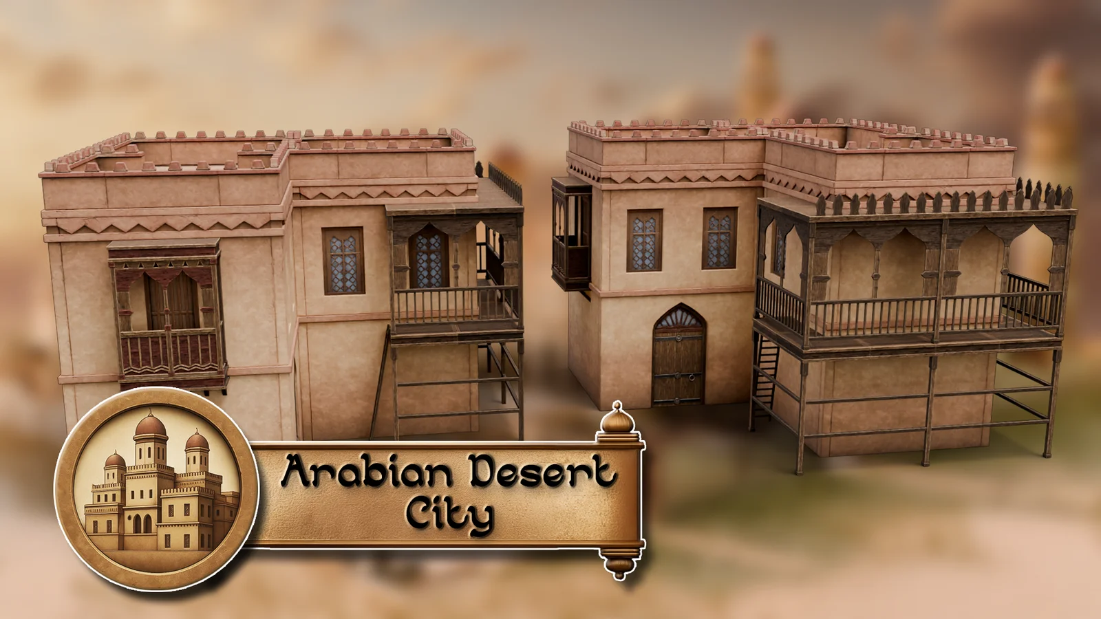 Arabic Village Modular Pack screenshot 5