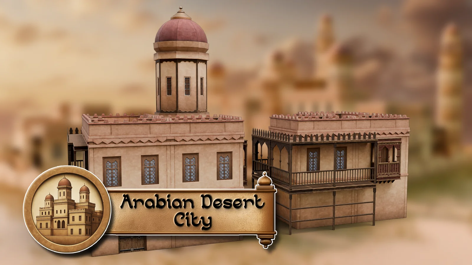 Arabic Village Modular Pack screenshot 6