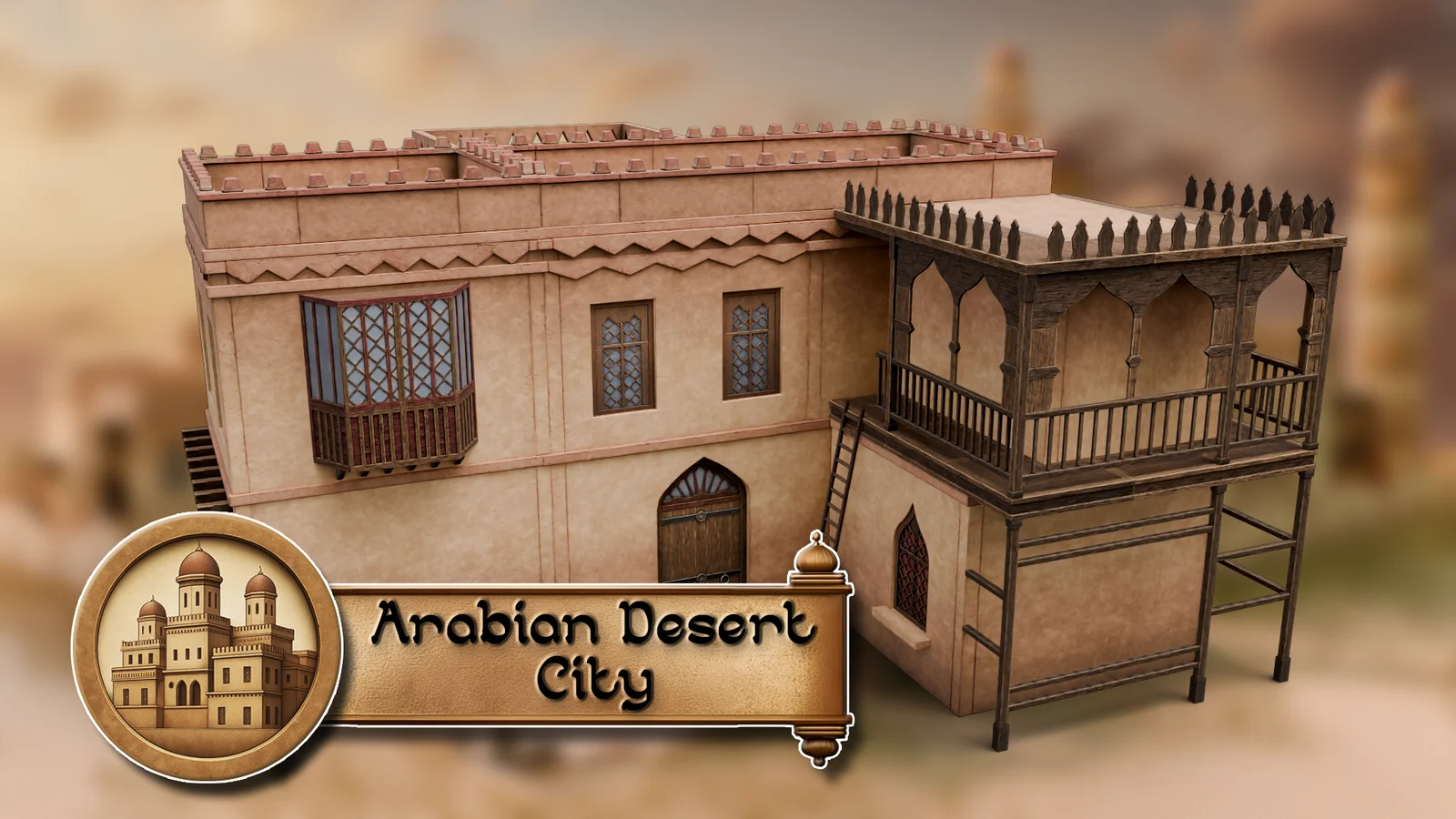 Arabic Village Modular Pack screenshot 7