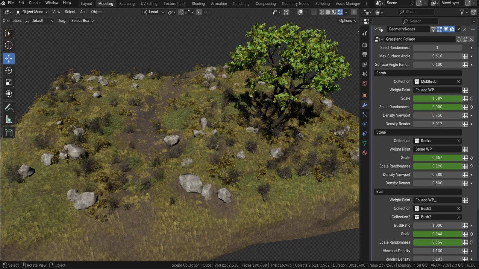 3DT Grasslands Terrain Generator screenshot 7