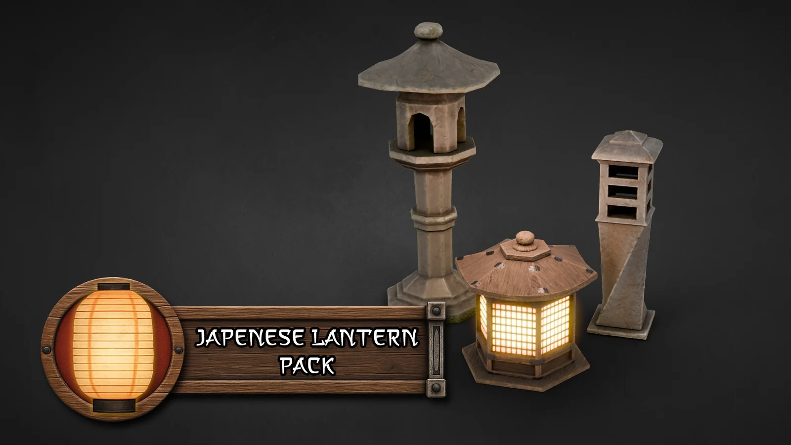3DT Japanese Lantern Pack screenshot 6