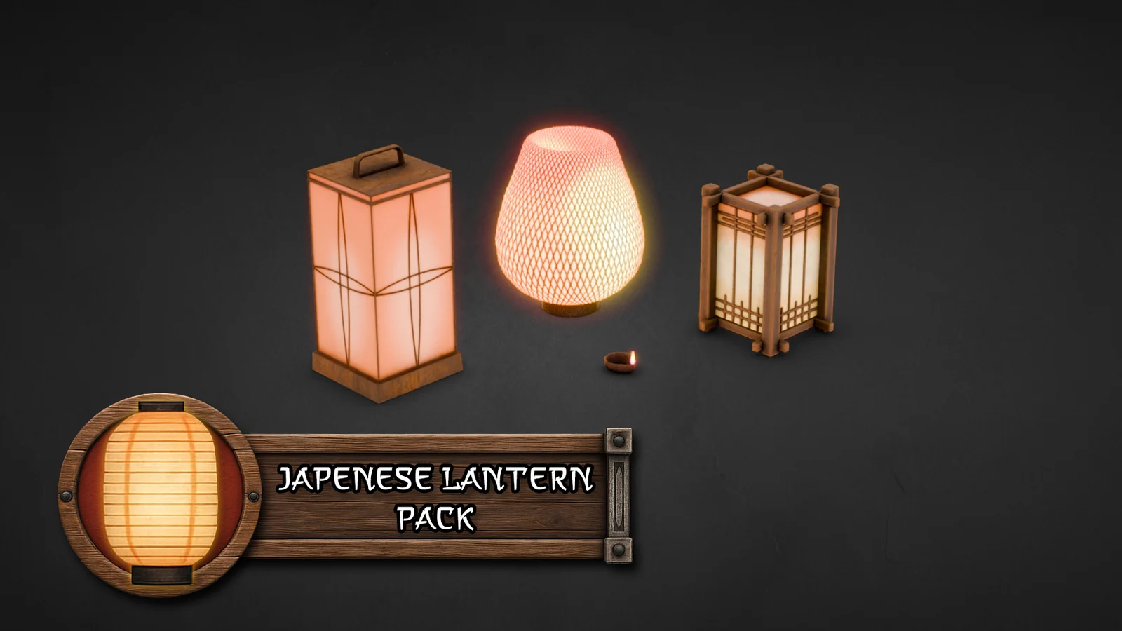 3DT Japanese Lantern Pack screenshot 7