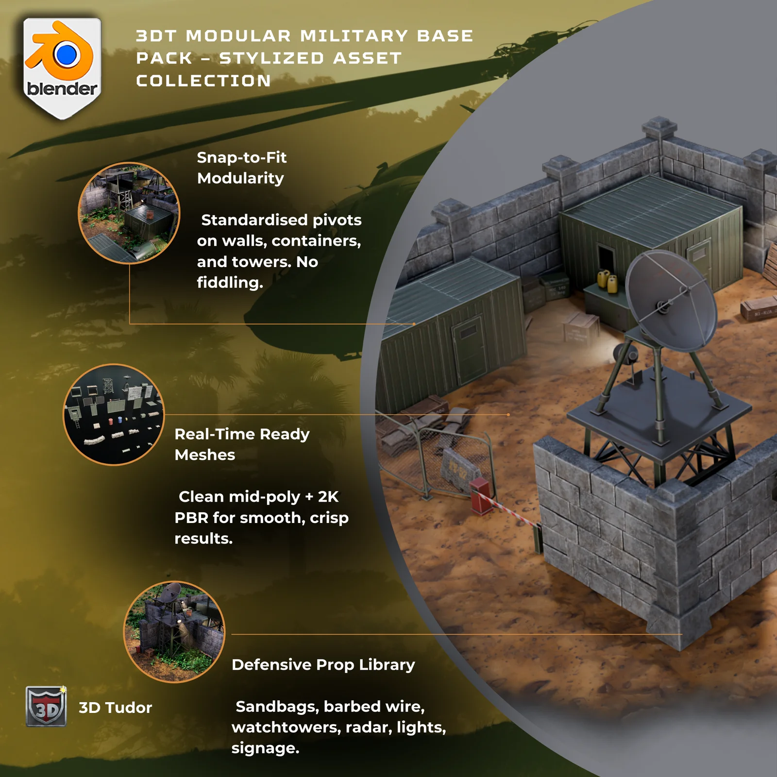 Modular Military Base Pack screenshot 3