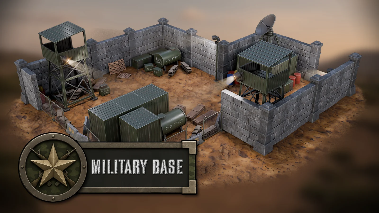 Modular Military Base Pack screenshot 5